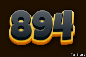894 Text Effect