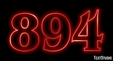 894 Text Effect