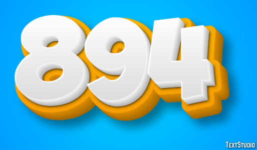 894 Text Effect