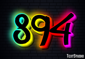 894 Text Effect