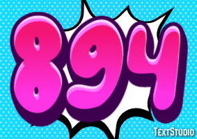 894 Text Effect