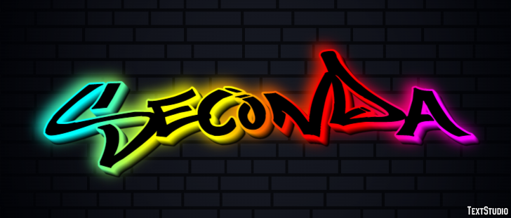 Seconda Efekt tekstowy