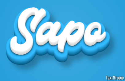 Sapo Text effect