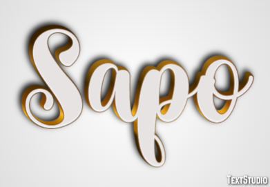 Sapo Text effect