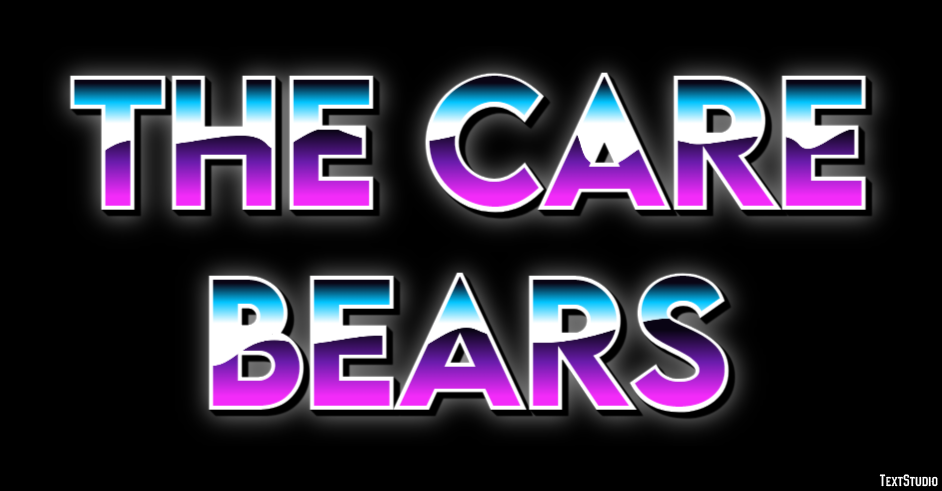 The Care Bears Efecto de Texto