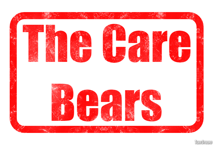 The Care Bears Efekt tekstowy
