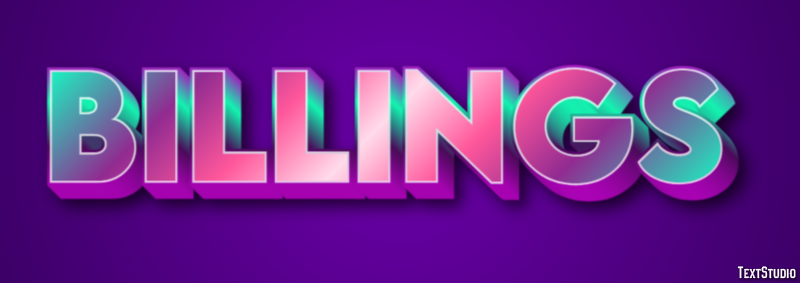 Billings Efekt tekstowy