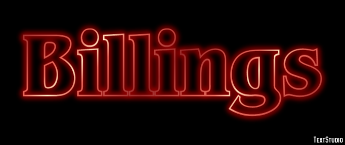 Billings Efekt tekstowy