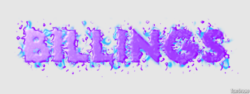 Billings Texteffekt