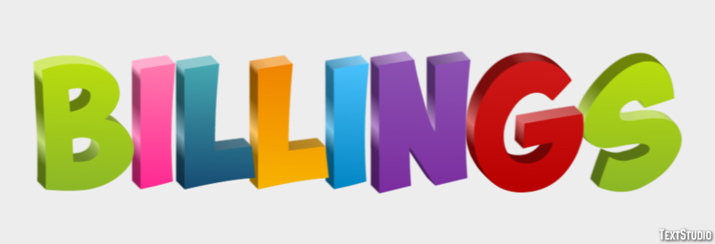 Billings Efekt tekstowy