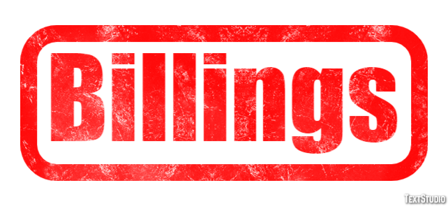 Billings Efekt tekstowy