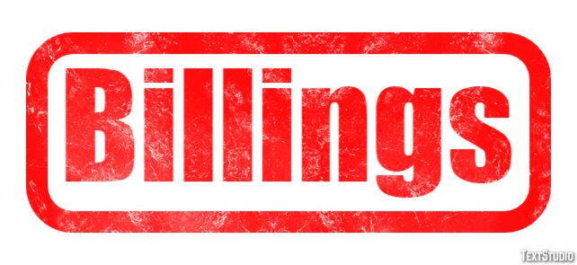 Billings Efecto de Texto