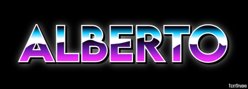 Alberto テキスト効果