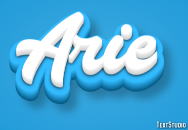Arie Text effect