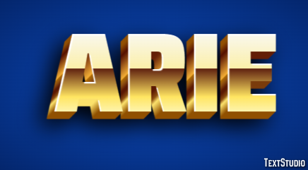 Arie Text effect