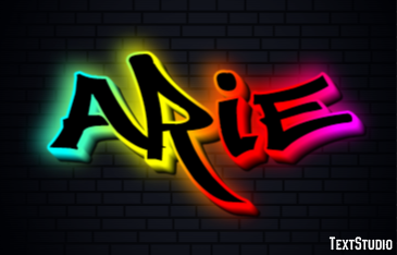 Arie Text effect