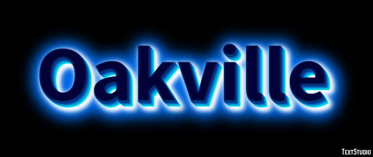 Oakville Effetto testo