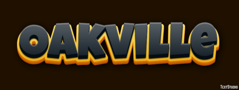 Oakville Effetto testo