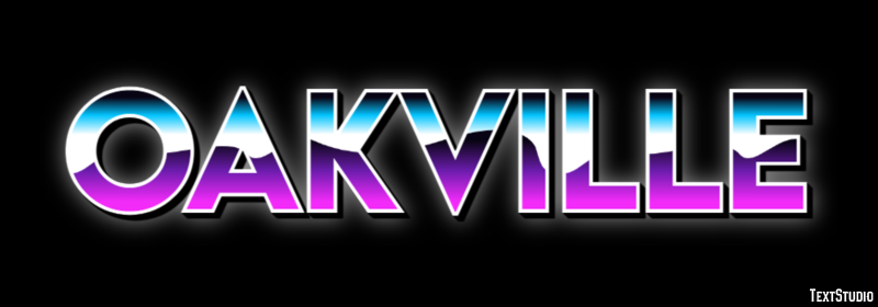 Oakville Effetto testo