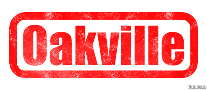 Oakville Effetto testo