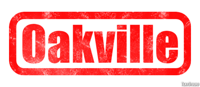 Oakville Text Effect