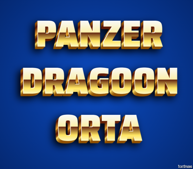 Panzer Dragoon Orta Effetto testo