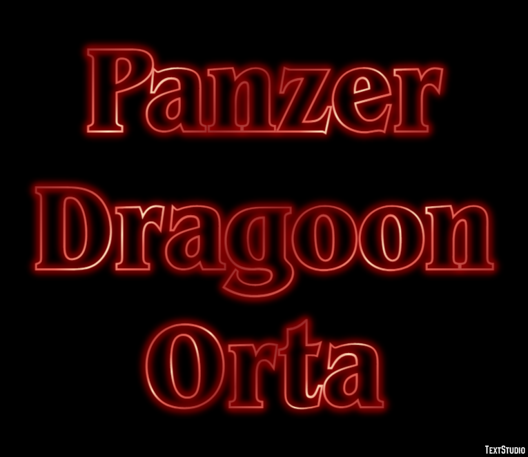 Panzer Dragoon Orta Effetto testo