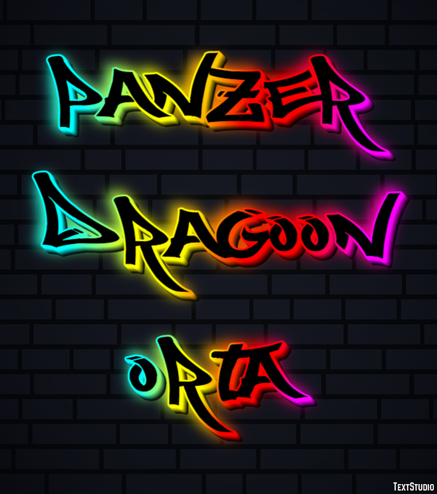 Panzer Dragoon Orta Effetto testo