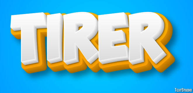 Tirer Effet de texte