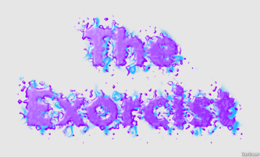 The Exorcist Text Effect