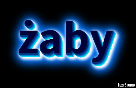 żaby Efekt tekstowy