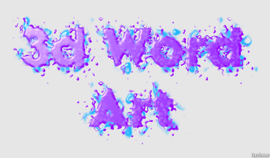 3d Word Art Text Effect