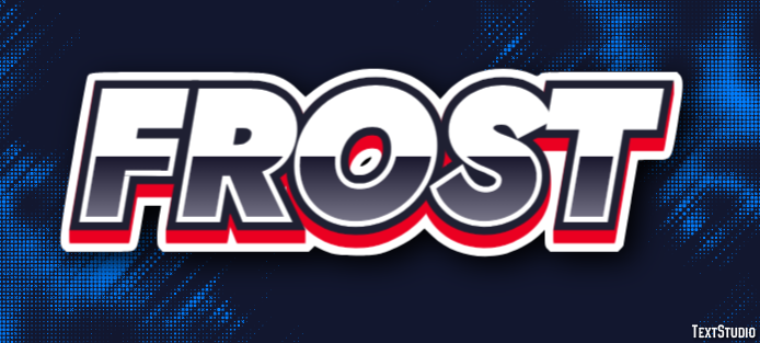 Frost Text Effect