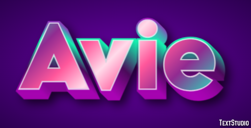 Avie Effetto testo