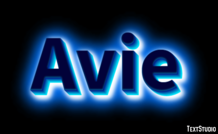 Avie Text Effect