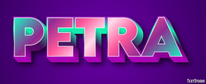Petra Efekt tekstowy