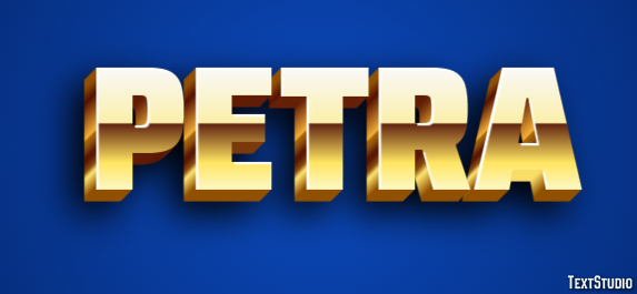 Petra Efekt tekstowy