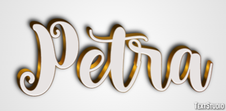 Petra Efekt tekstowy