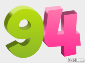 94 Text Effect