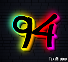 94 Text Effect