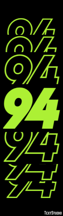 94 Text Effect