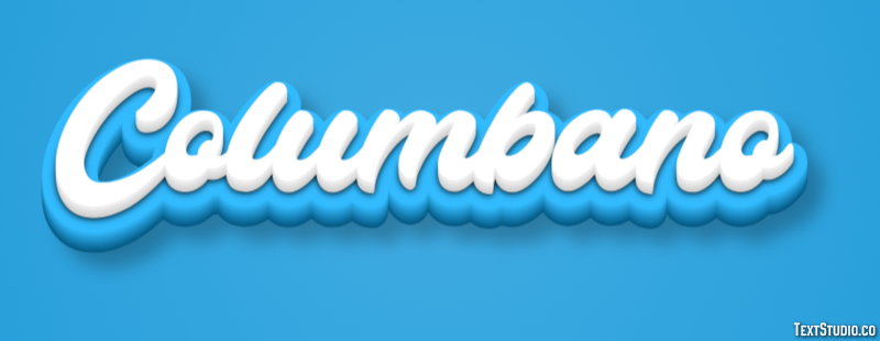 Columbano Effet de texte