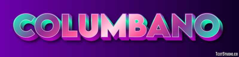 Columbano Effet de texte