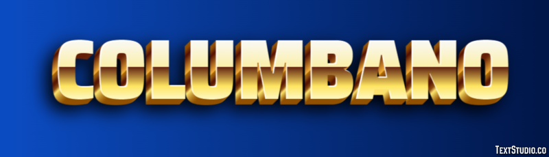 Columbano Effet de texte