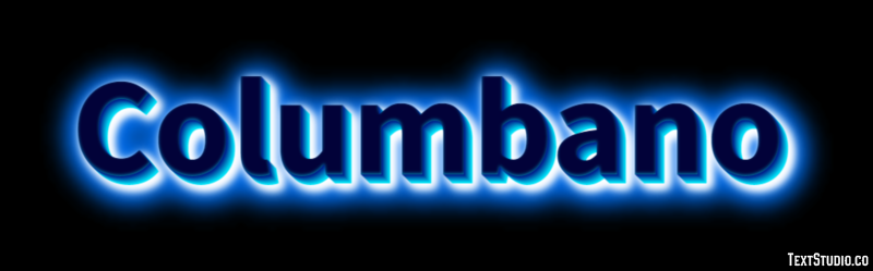 Columbano Effet de texte