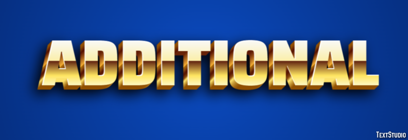 Additional Text Effect