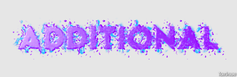 Additional Text Effect