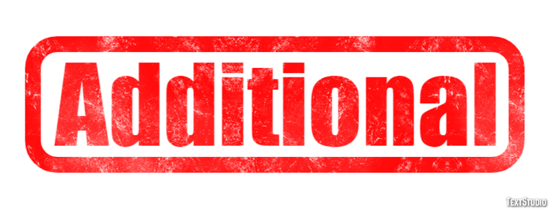 Additional Text Effect