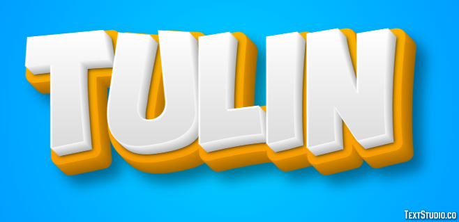 Tülin Text Effect