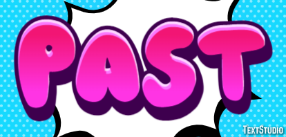 Past Text Effect